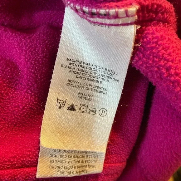 Columbia Size Medium Womens Full Zip Stand Collar Pocket Fleece Athletic Jacket - Picture 4 of 4